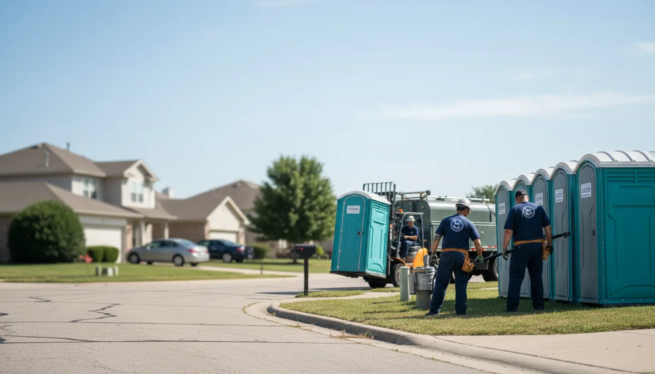 Porta Potty Rental in Jameson, MO near me